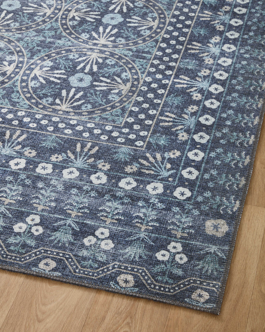 Maison Rug 03 | Rosette Blue