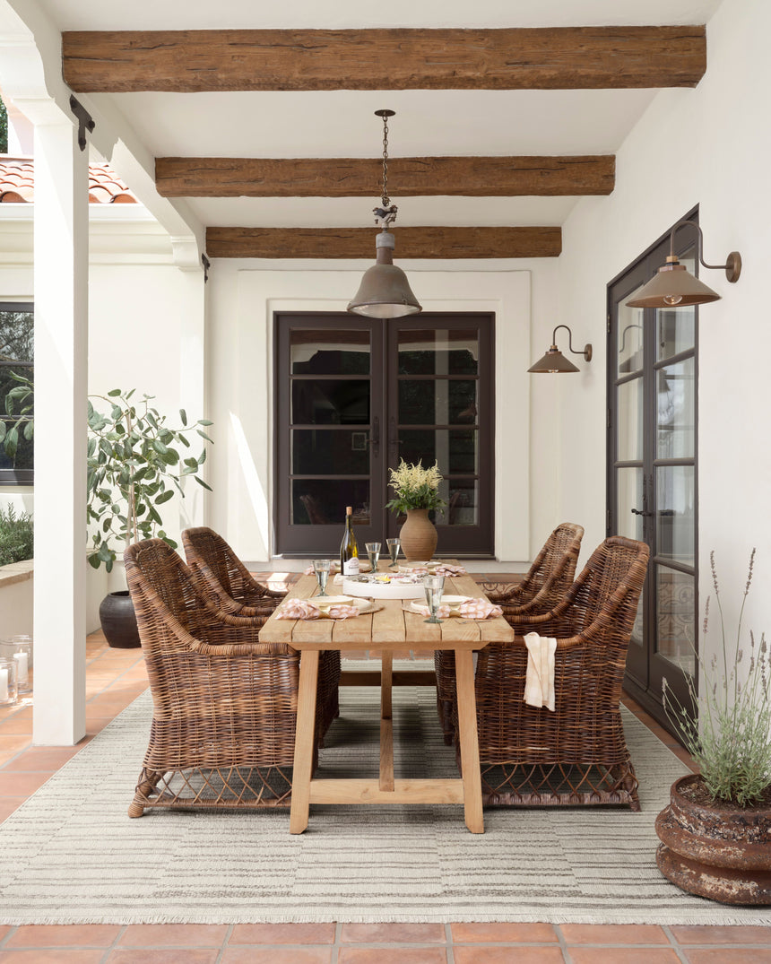 Malibu Rug 03 | Ivory / Dove