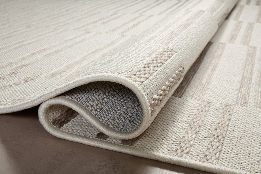 Malibu Rug 03 | Ivory / Dove