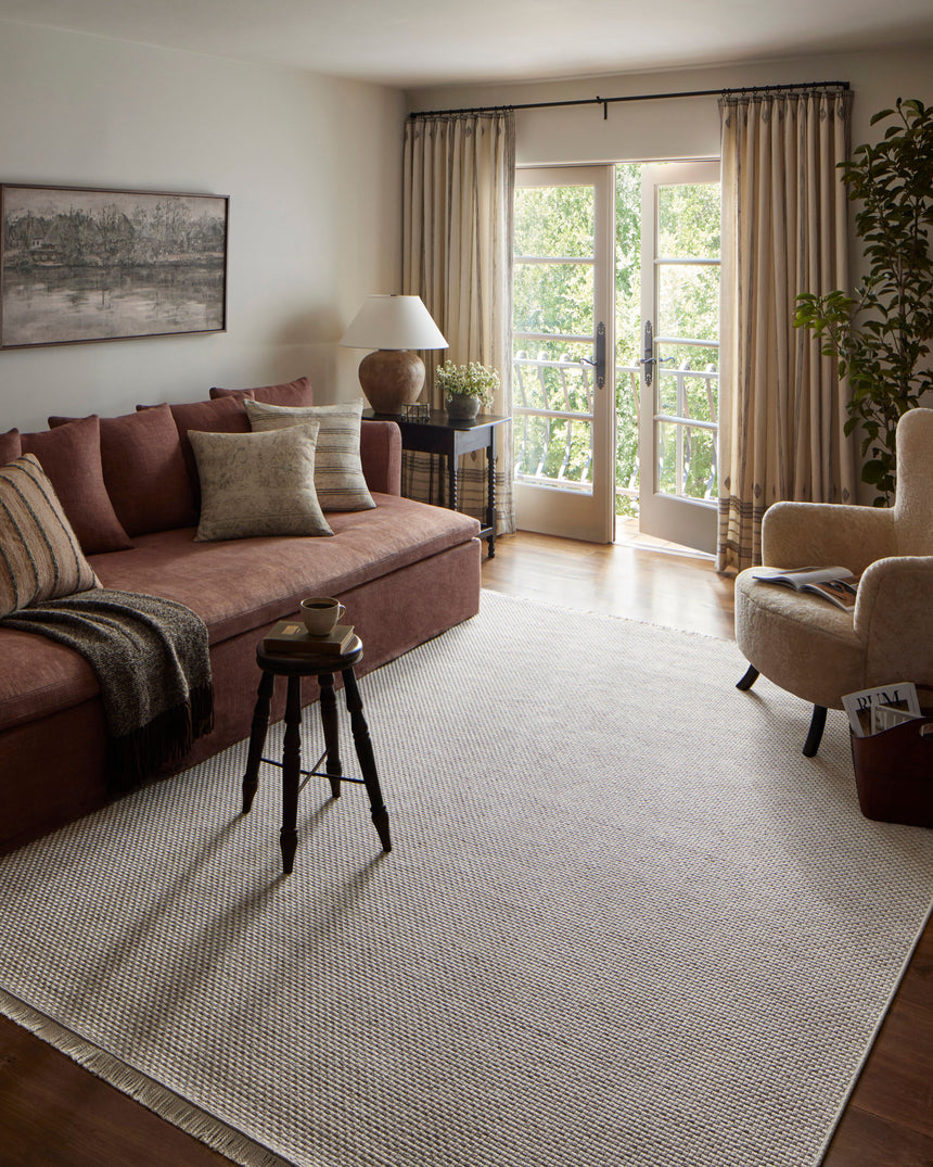 Malibu Rug 05 | Ivory / Dove