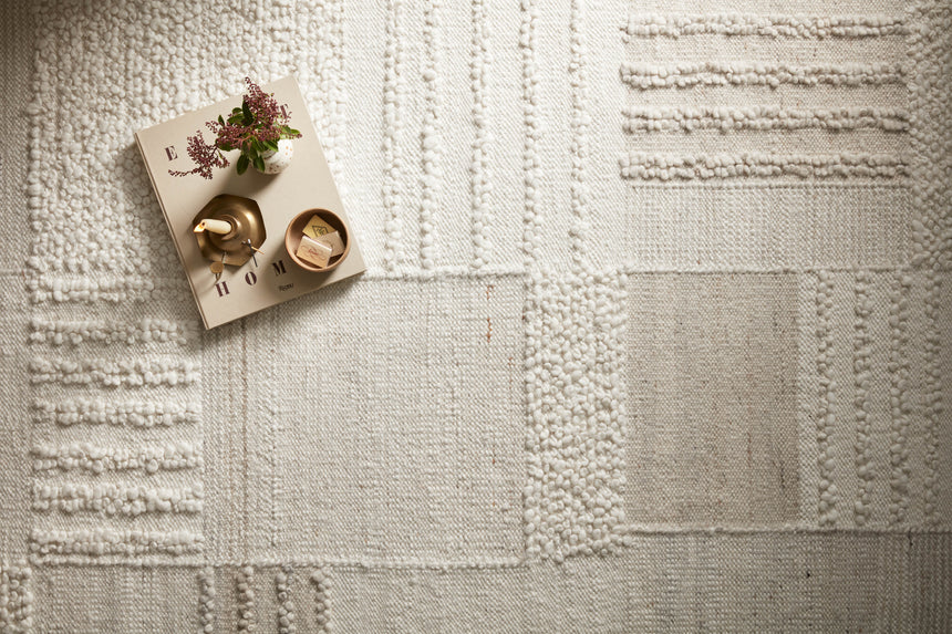 Manfred Rug 01 | Ivory / Pebble