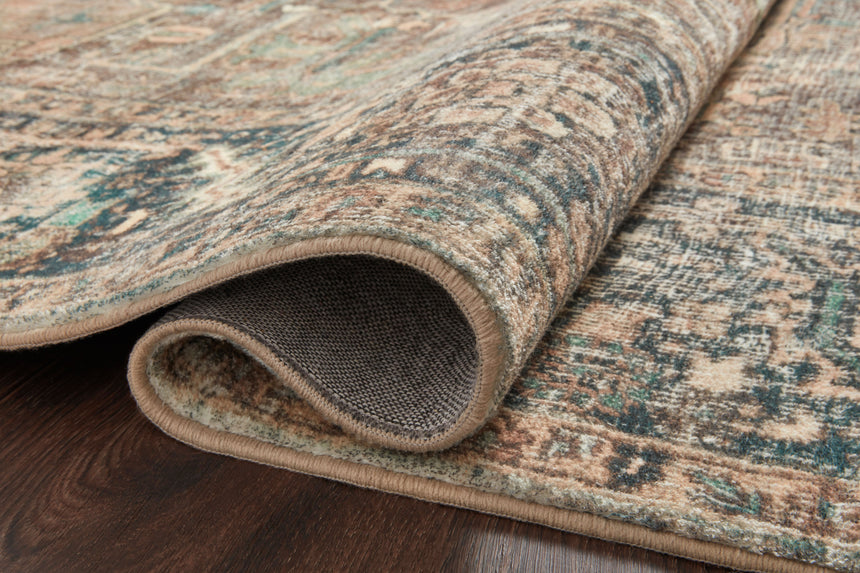 Margot Rug 02 | Terracotta / Lagoon