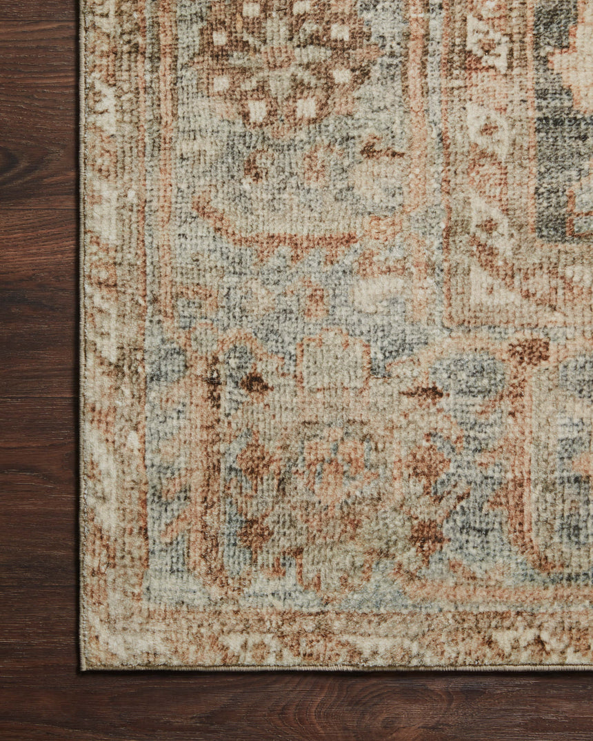 Margot Rug 03 | Ocean / Spice