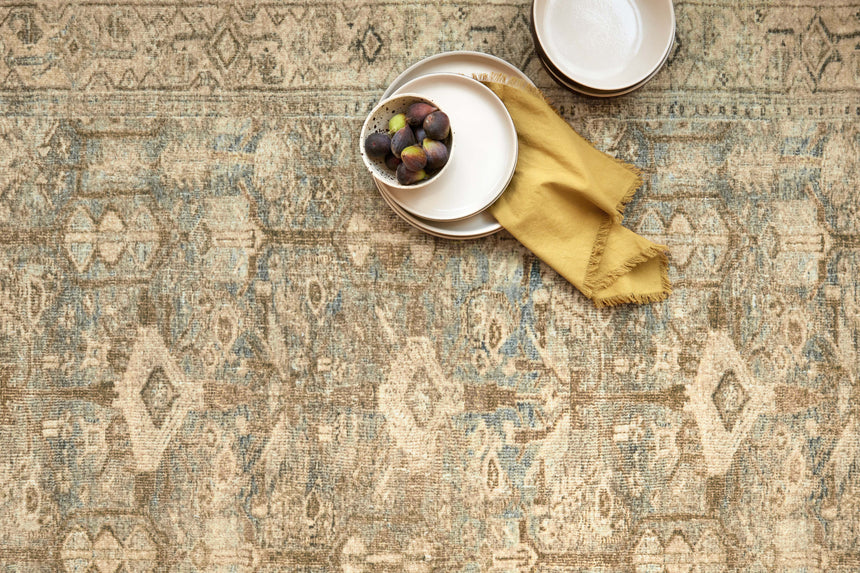 Margot Rug 04 | Antique / Sage