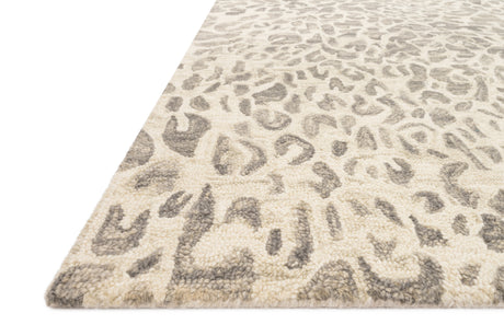 Masai Rug 02 | Grey / Ivory