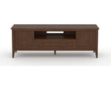 Canadel Accent Media Unit 7225 in 19 Cognac Washed, front view