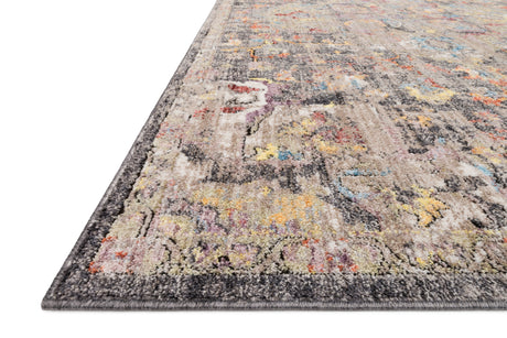 Medusa Rug 06 | Charcoal / Fiesta