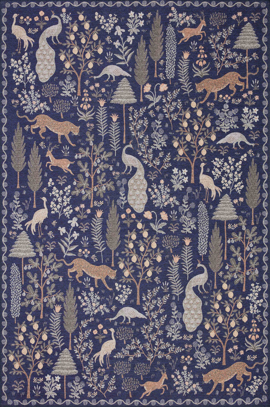 Menagerie Rug 02 | Navy