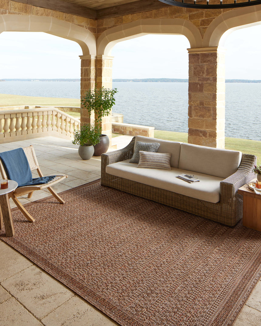 Merrick Rug 08 | Natural / Fiesta