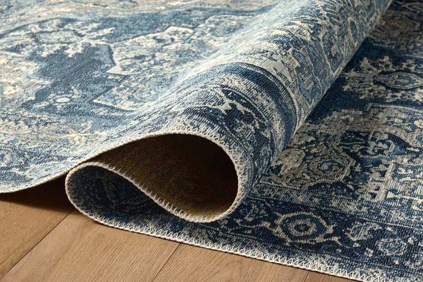 Mika Rug 01 | Dk Blue / Dk Blue