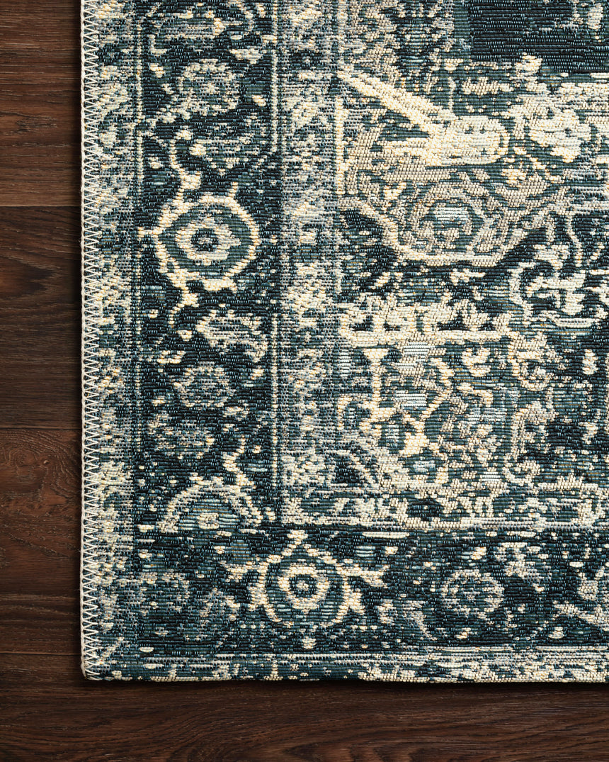 Mika Rug 01 | Dk Blue / Dk Blue