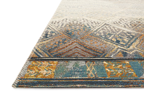 Mika Rug 02 | Ivory / Mediterranean