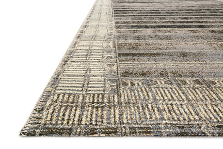Mika Rug 07 | Charcoal / Ivory