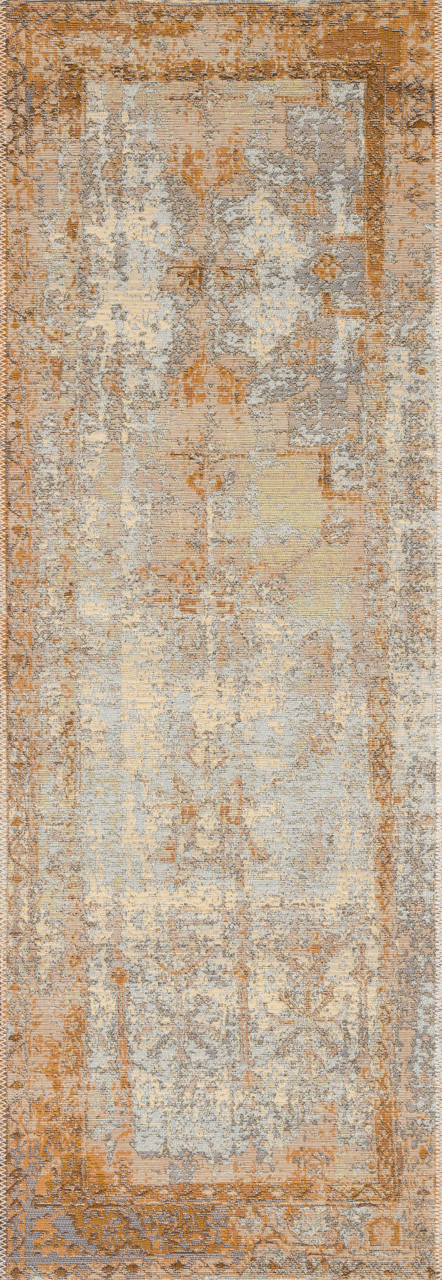 Mika Rug 11 | Ant. Ivory / Copper