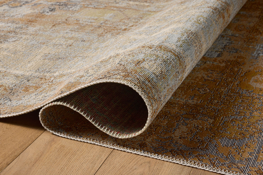 Mika Rug 11 | Ant. Ivory / Copper