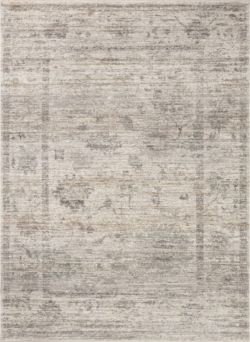 Millie Rug 01 | Silver / Dove