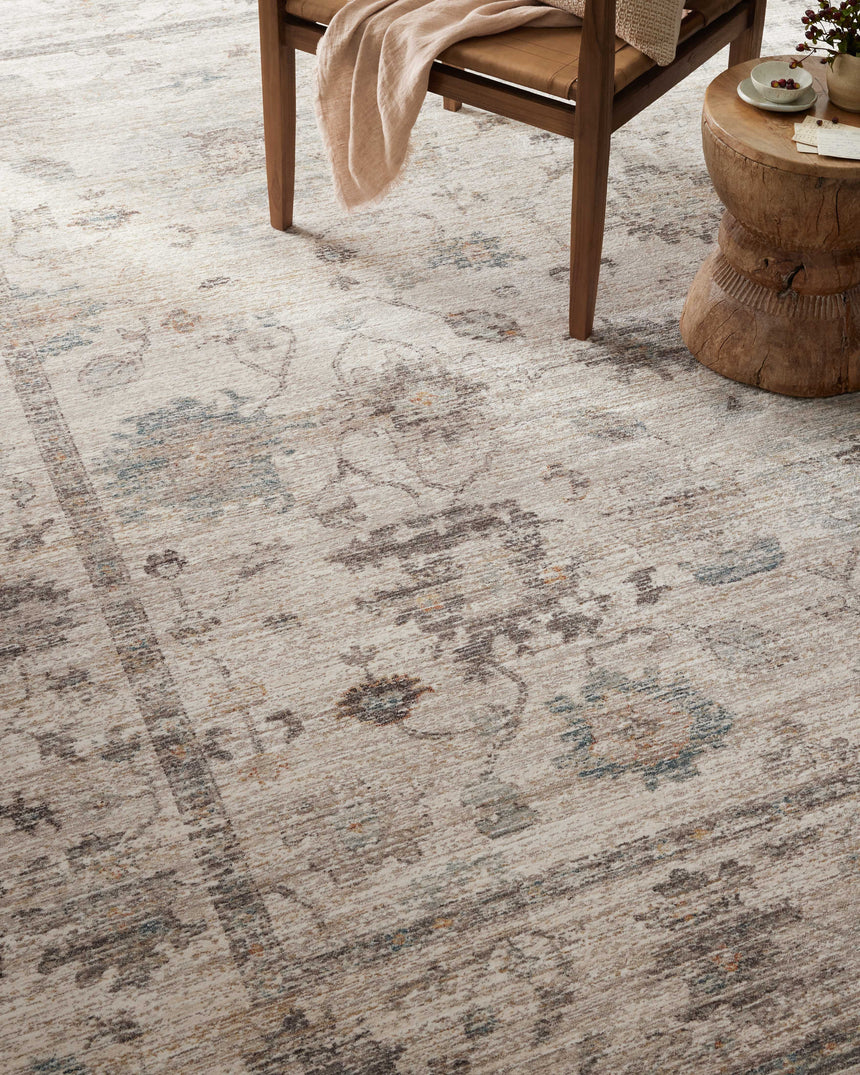 Millie Rug 01 | Silver / Dove