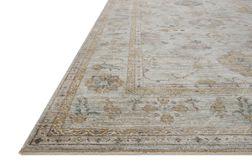 Millie Rug 02 | Sky / Gold