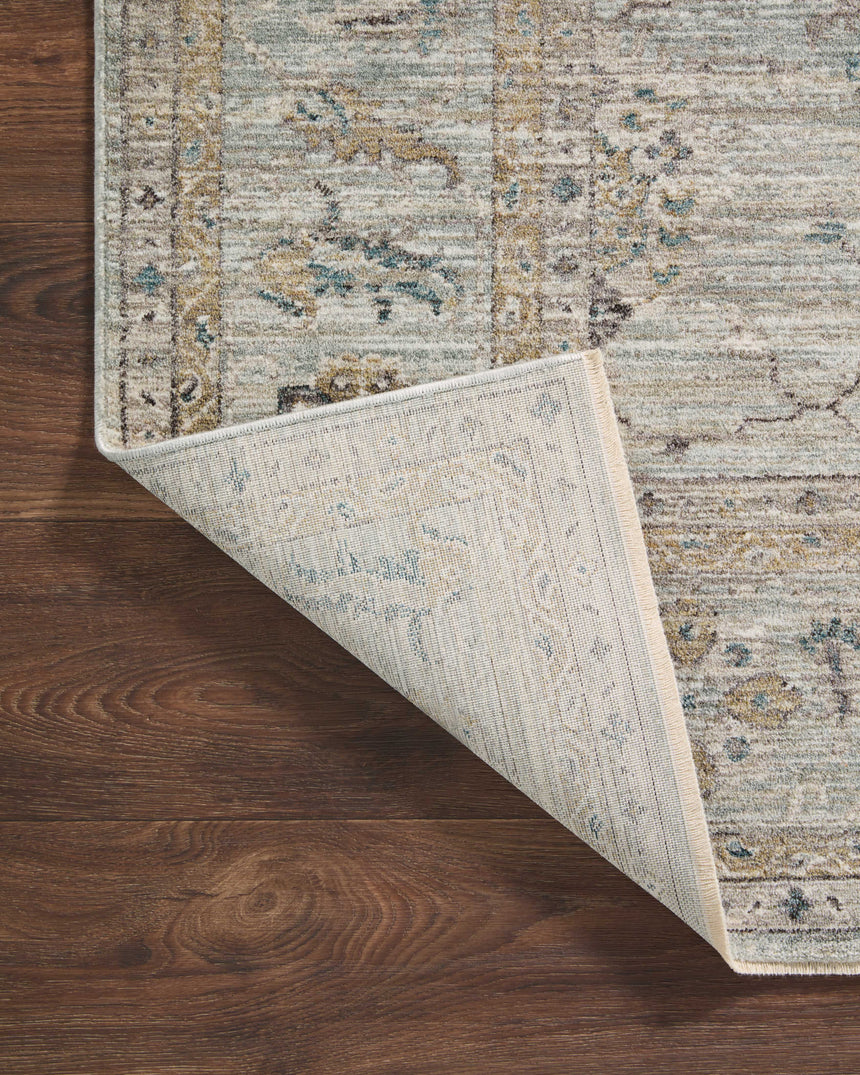 Millie Rug 02 | Sky / Gold