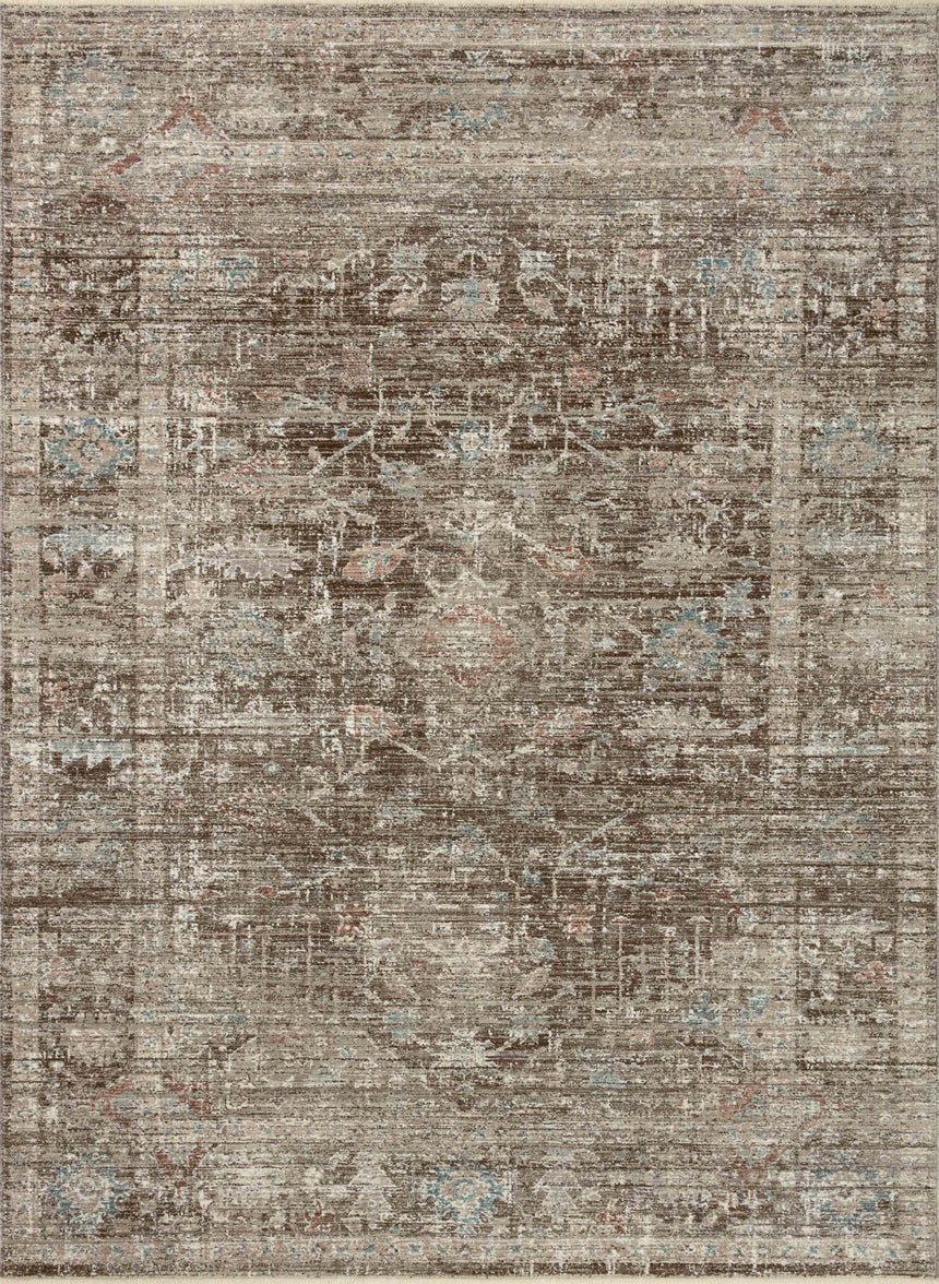 Millie Rug 03 | Charcoal / Dove
