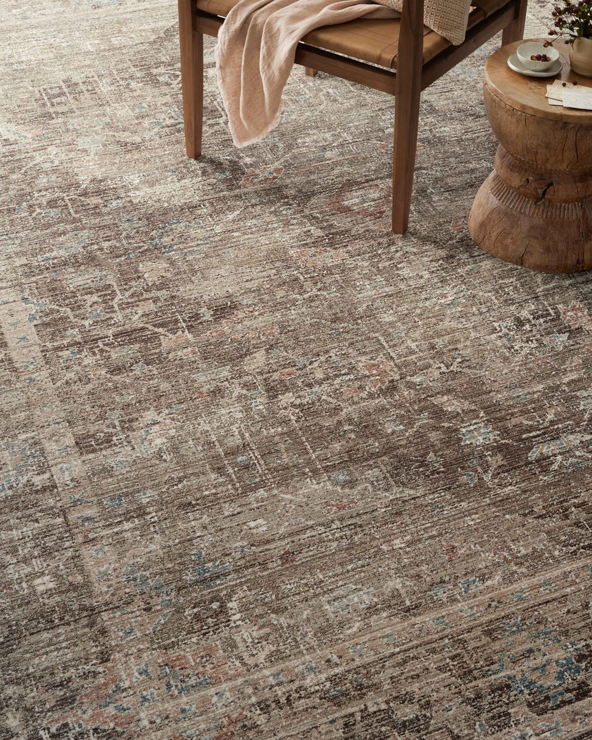 Millie Rug 03 | Charcoal / Dove