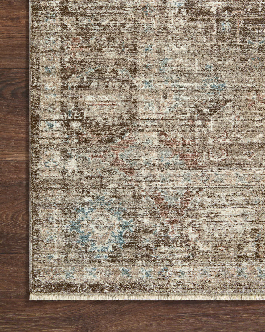 Millie Rug 03 | Charcoal / Dove