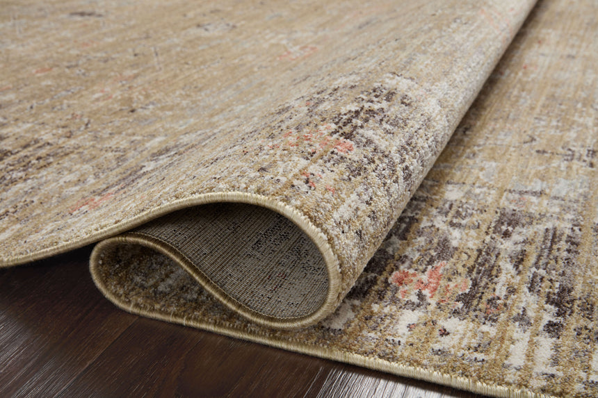 Millie Rug 03 | Gold / Charcoal