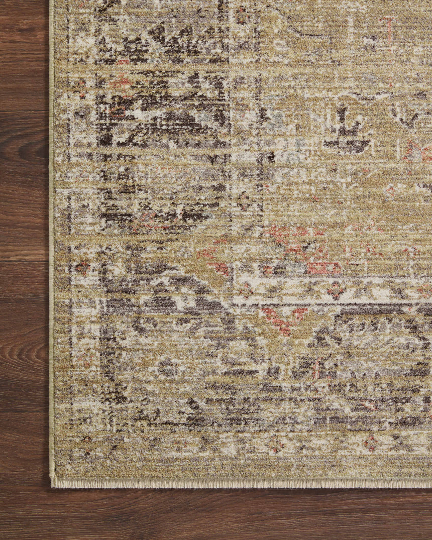 Millie Rug 03 | Gold / Charcoal