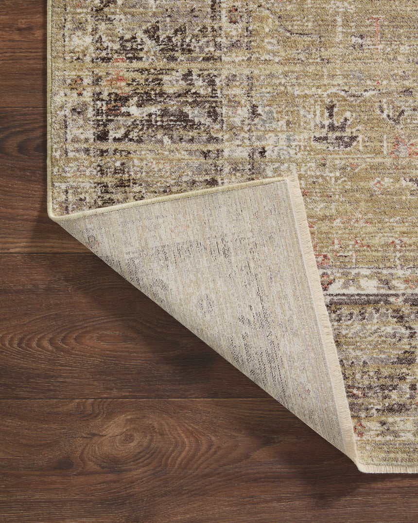 Millie Rug 03 | Gold / Charcoal