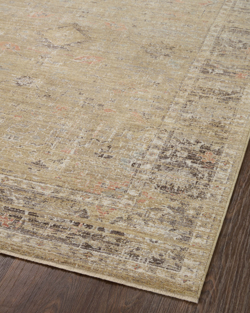 Millie Rug 03 | Gold / Charcoal
