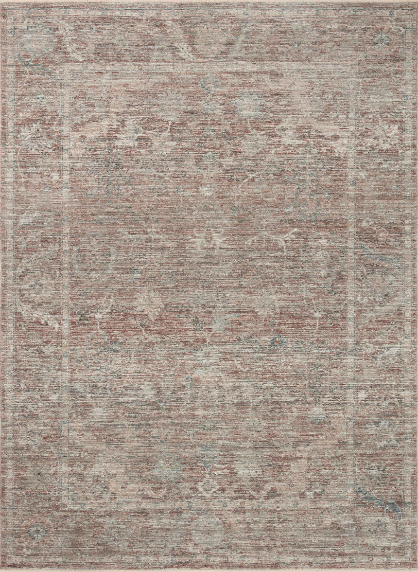 Millie Rug 04 | Brick / Fog