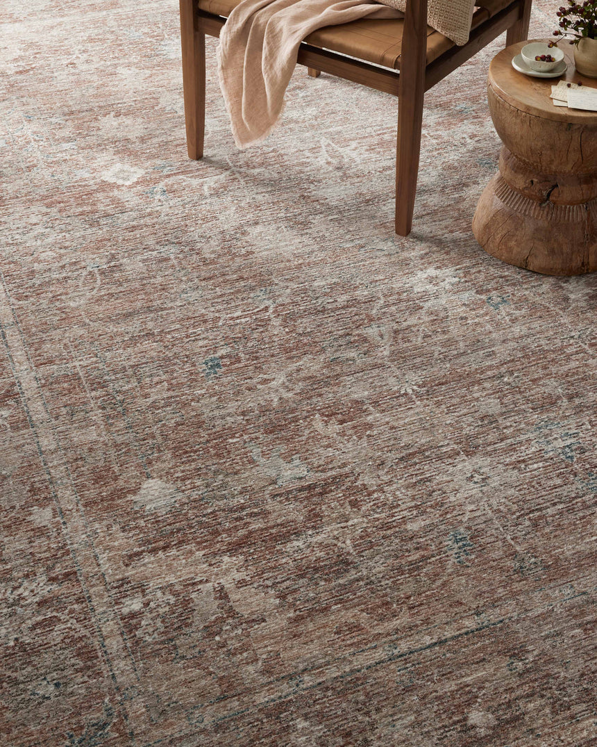 Millie Rug 04 | Brick / Fog