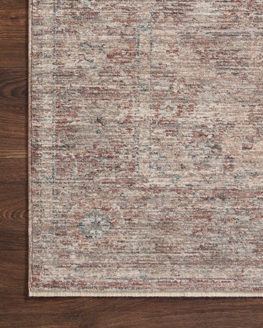 Millie Rug 04 | Brick / Fog