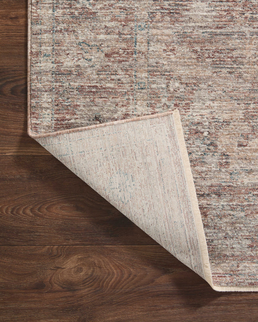 Millie Rug 04 | Brick / Fog
