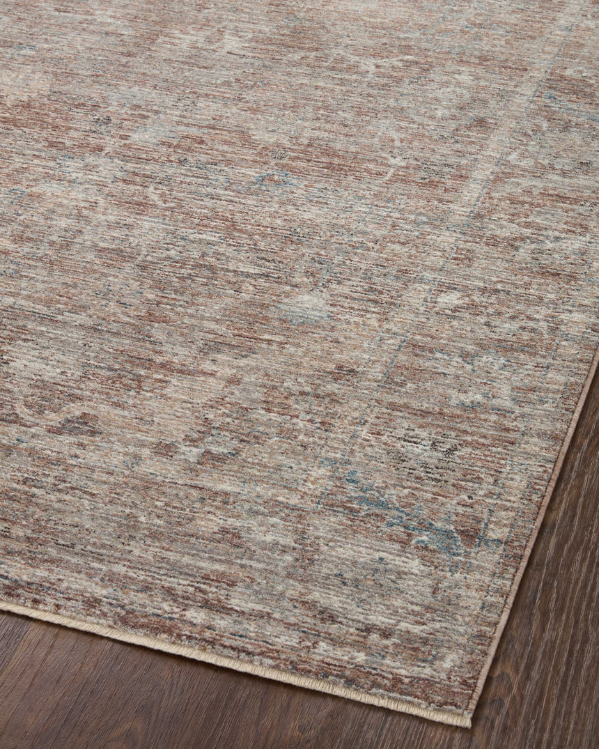 Millie Rug 04 | Brick / Fog