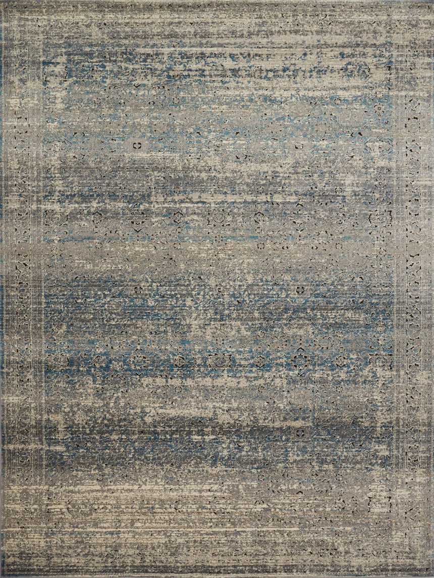 Millennium Rug 02 | Grey / Blue
