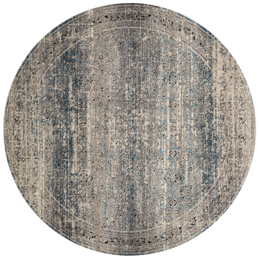 Millennium Rug 02 | Grey / Blue