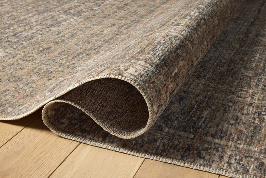 Molly Rug 04 | Navy / Blush