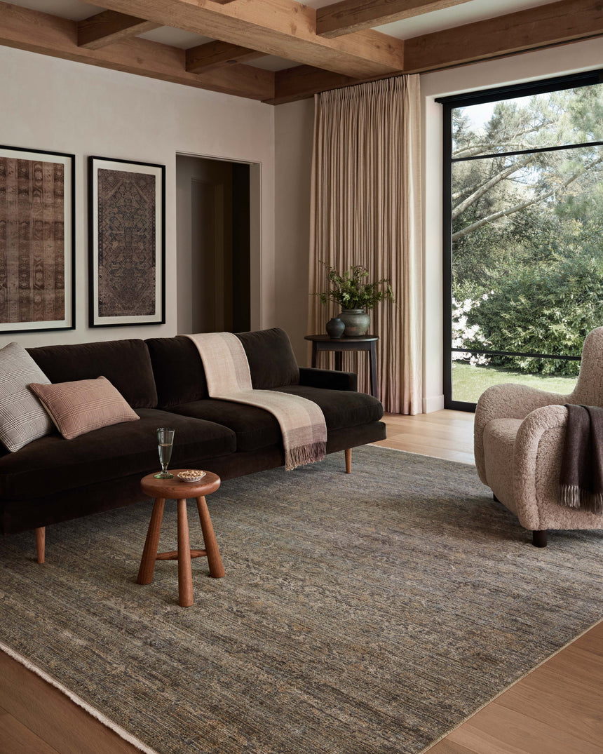Molly Rug 05 | Lagoon / Natural