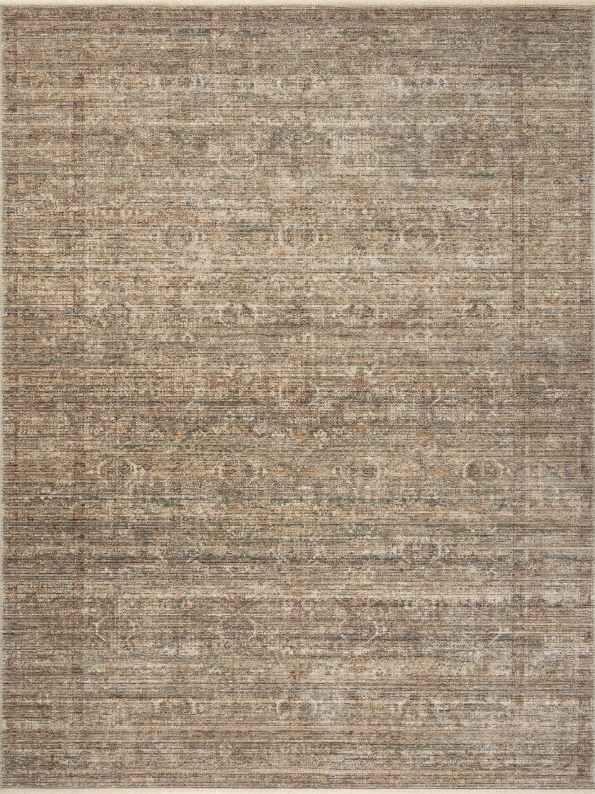 Molly Rug 07 | Tobacco / Sage