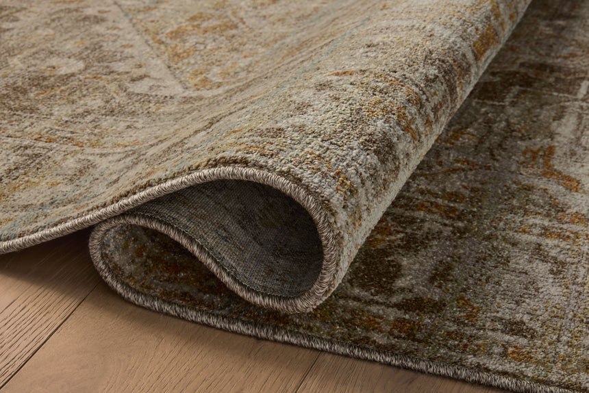 Mona Rug 01 | Bark / Sunrise
