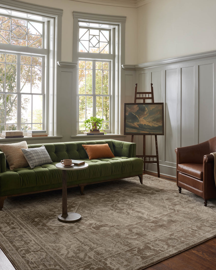 Mona Rug 01 | Cocoa / Stone