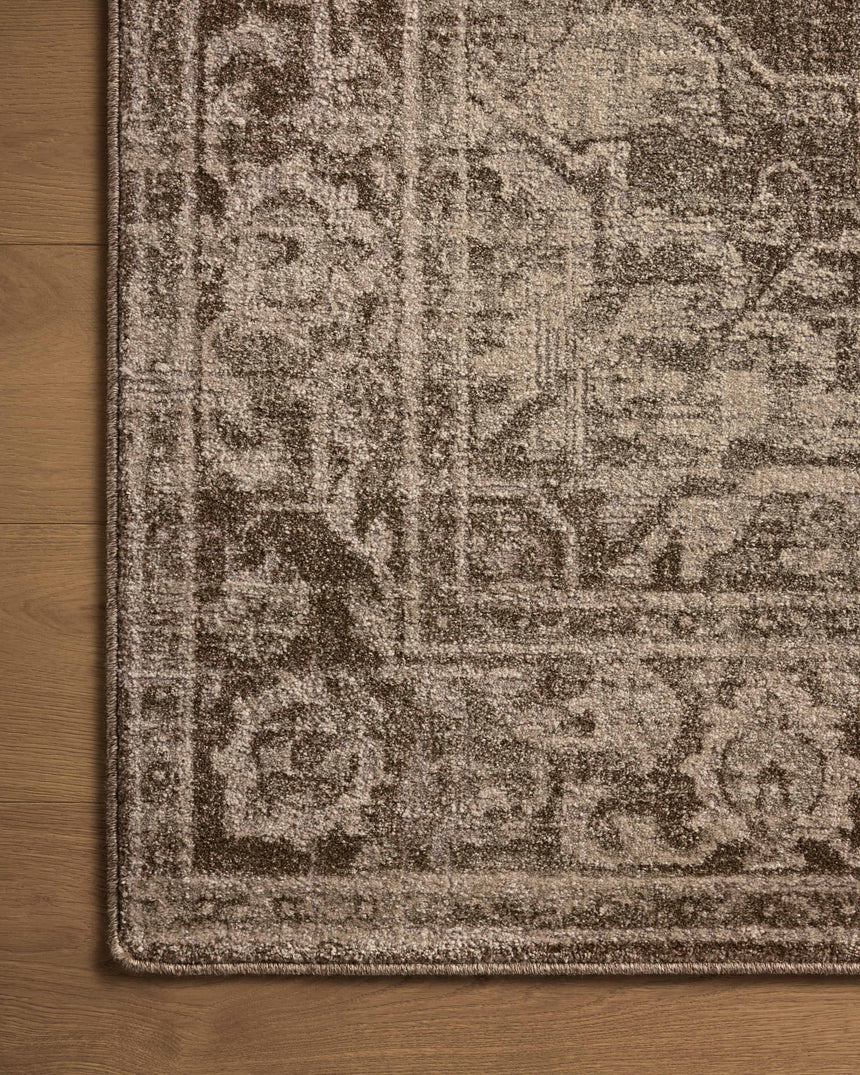 Mona Rug 01 | Cocoa / Stone