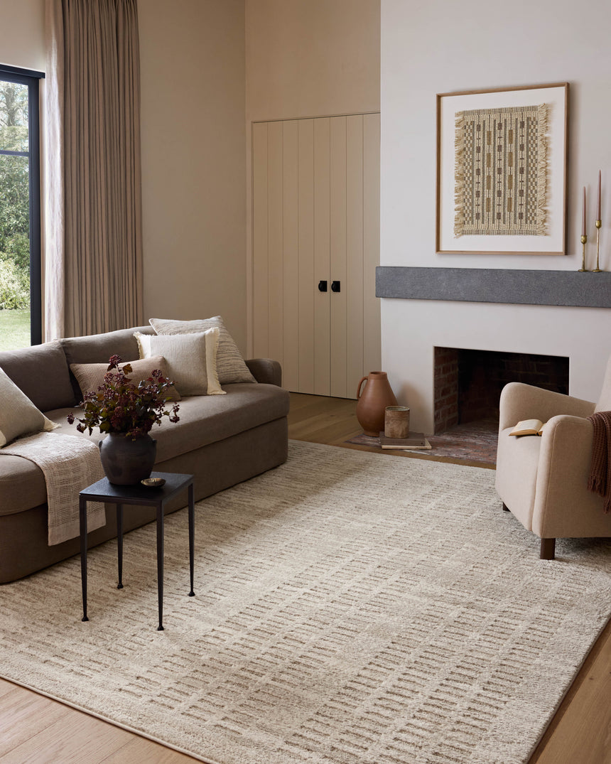 Monty  Rug 03 | Ivory / Beige