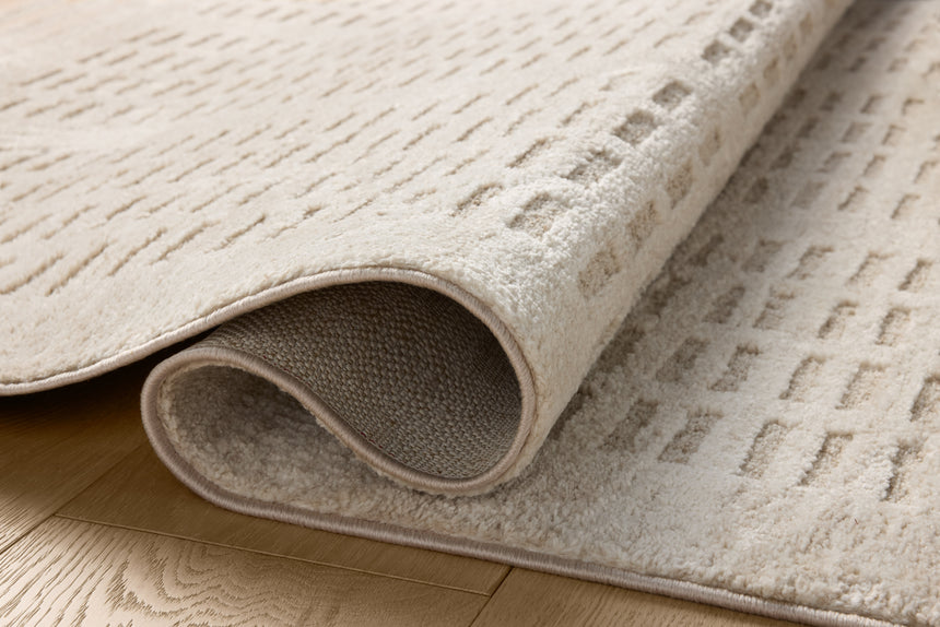 Monty  Rug 03 | Ivory / Beige