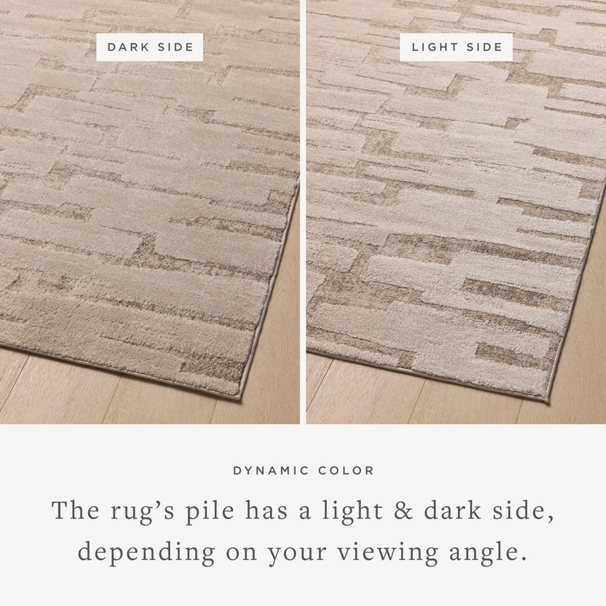 Monty  Rug 04 | Taupe / Beige