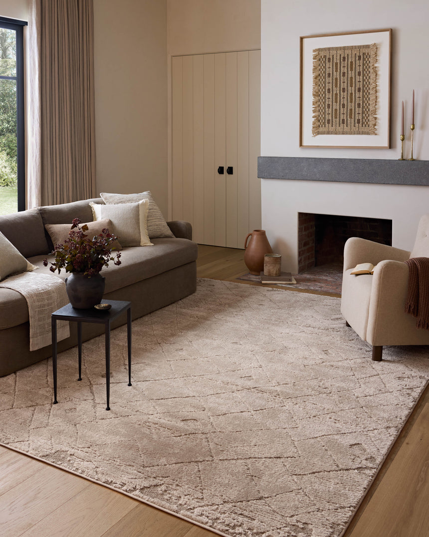 Monty  Rug 05 | Beige / Natural