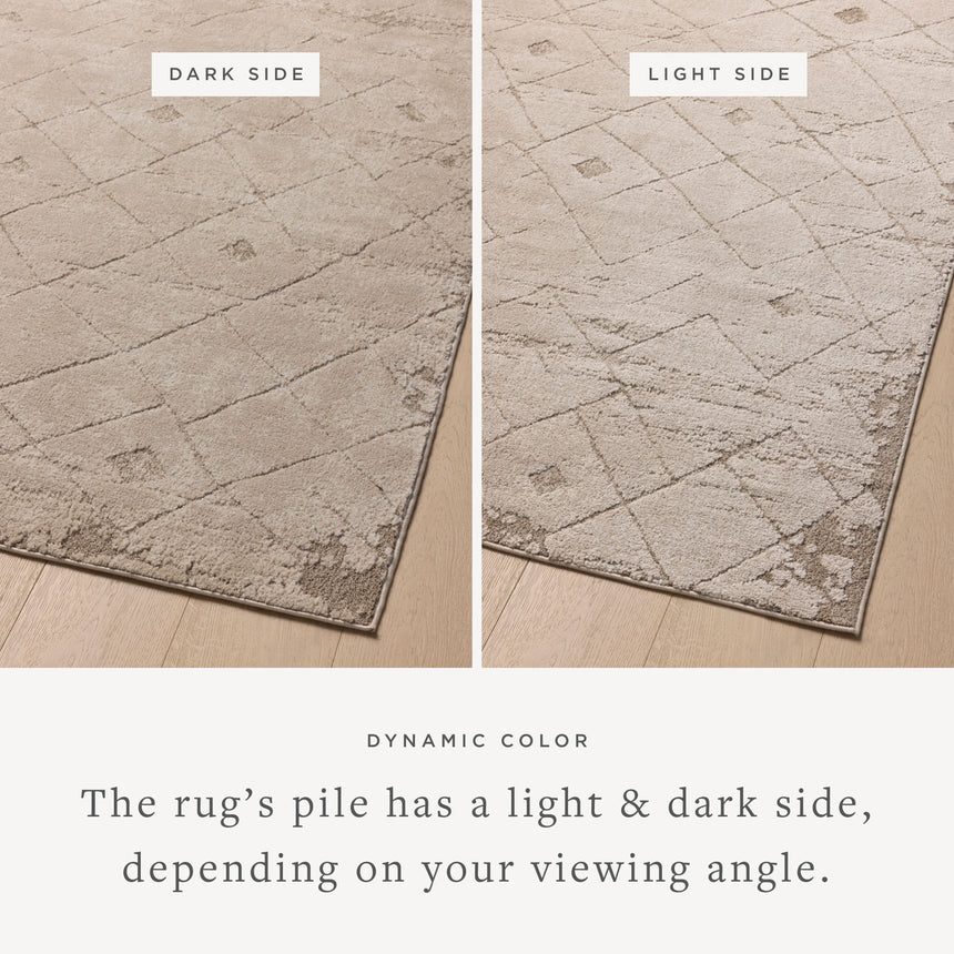 Monty  Rug 05 | Beige / Natural