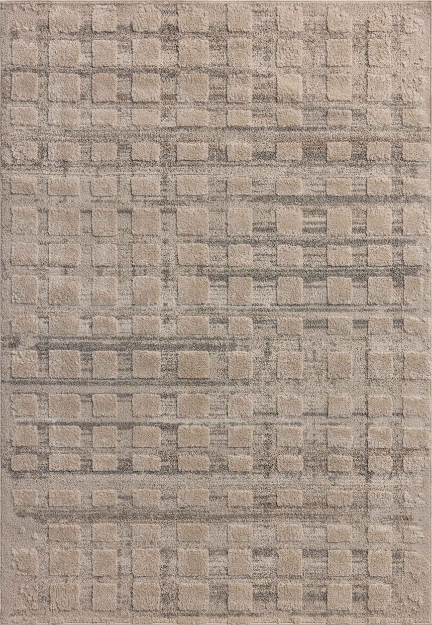 Monty  Rug 06 | Pebble / Beige