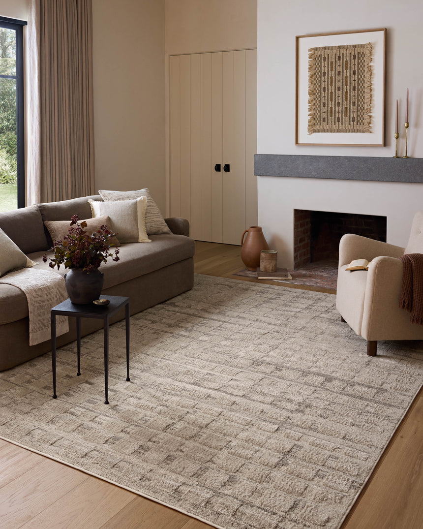 Monty  Rug 06 | Pebble / Beige